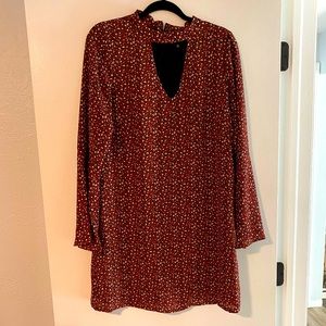 Bell Sleeve Leopard print dress